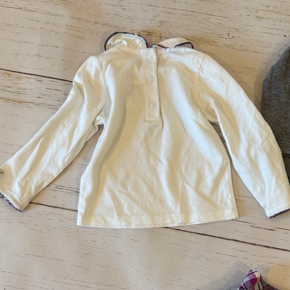 Janie and Jack Plaid Skirt and Cardigan Set - Picture 4 of 9